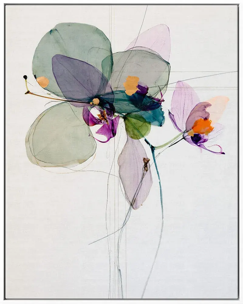 Orquídea en Acuarela