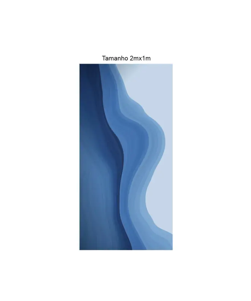 Papel Pintado Abstracto Tonos Azules