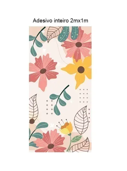 Papel Pintado Floral Alegre