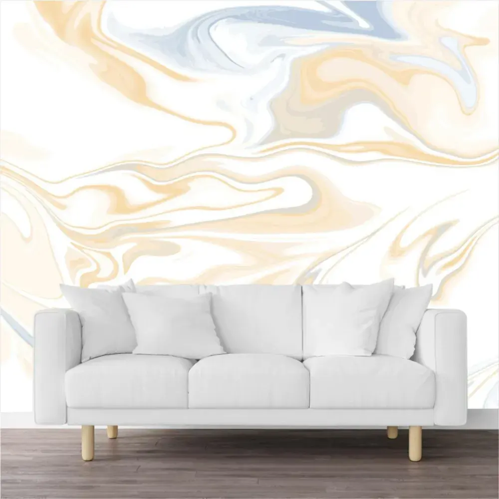 Papel Pintado Mármol Beige